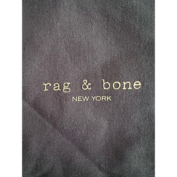 Black Drawstring Rag and Bone Dust Bag - Picture 6 of 7